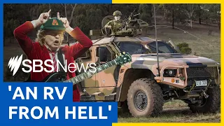 Ukraine enlists AC/DC to ask Anthony Albanese for new armoured vehicles | SBS News