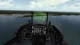 Falcon BMS - Visual approach ATC
