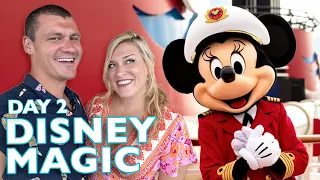 The BEST 2nd Day On The DISNEY MAGIC | Rapunzel's RoyalTable, 25th Anniversary Fireworks, Cruise