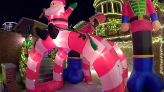 4k Christmas New York at Dyker Heights