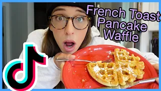 TikTok's French Toast Waffle Pancake!