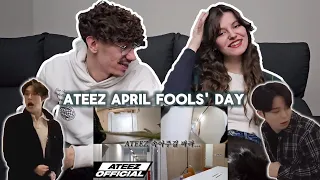 ATEEZ April Fool's Day Pranks Reaction |  2022 만우절을 기억하시나요