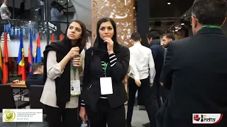 Racist Magnus cheats Alireza in 2019 blitz WCC - Alireza slams water bottle. Sara Khadem background.