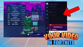 How to put video in Fortnite? #uefn #fortnite #tutorial #oleszyk