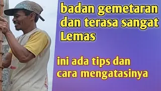 cara mengatasi badan gemetaran dan lemas