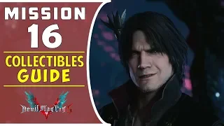 Location of All Collectibles in Mission 16 | Blue & Purple Orb Fragments | DMC 5