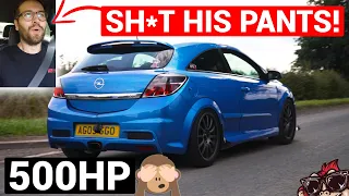 🐒 INSANE 500HP VAUXHALL ASTRA VXR TURBO REVIEW