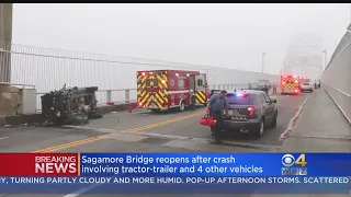 Sagamore Bridge Reopened After Head-On Crash