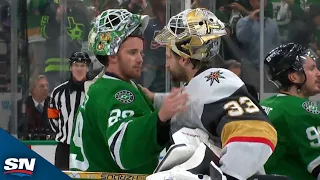 Golden Knights, Stars Exchange Handshakes After Seven-Game Series