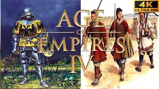 Age Of Empires IV Holy Roman Empire & The Chinese Empire skirmish Gameplay no commentary 4K-60FPS PC