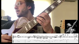 This Masquerade - George Benson Solo Transcription (Guitar Tab)
