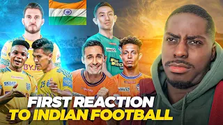 FIRST REACTION EVER !! TO INDIAN FOOTBALL Kerala Blasters FC 4-2 FC Goa