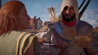 Assassin's Creed Origins The Curse of the Pharaohs - Aya Message, Curse Introduction Cutscene (2018)