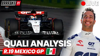 Mexico GP Qualifying Analysis with F1 Engineer