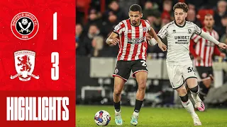 Archer goals down Blades | Sheffield United 1-3 Middlesbrough |  EFL Championship highlights