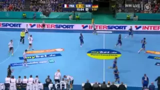 1. Halbzeit Deutschland - Frankreich Handball WM 2013 - Freitag, 18.01.2013