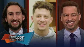 Patrick Mahomes talks Super Bowl LVII, Bengals, Brady & LeBron vs. Jordan | NFL | FIRST THINGS FIRST