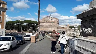Рим. Трастевере - Яникул - крепость Святого Ангела