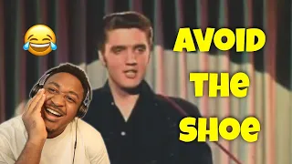 Elvis Presley Reaction - Blue Suede Shoes 1956 (COLOR and STEREO)