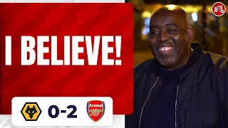 Wolves 0-2 Arsenal | I BELIEVE! (Robbie Goes Full Churchill)