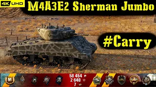 World of Tanks M4A3E2 Sherman Jumbo Replay - 8 Kills 3.7K DMG(Patch 1.6.1)