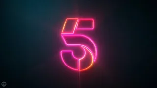 Channel 5 ident 2021 - 80s night