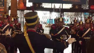 Granaderos "Fanfarria Alto Perú" - Estación Retiro 9/5