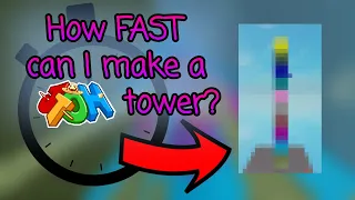 JToH tower building speedrun! (building a tower as fast as I can)
