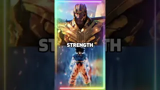 Thanos (COMICS!) vs CC Goku 🔥 #shorts