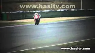 Michael Schumacher Brno auf Honda CBR 1000 RR Fireblade