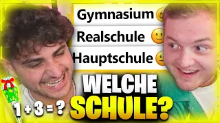 😂📝WELCHE SCHULEMPFEHLUNG? - TRYMACS VS ELIGELLA! Grundschultest DUELL