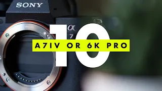 10 Reasons The Sony A7iv Is Better Than The Blackmagic Pocket 6K Pro | Part 1