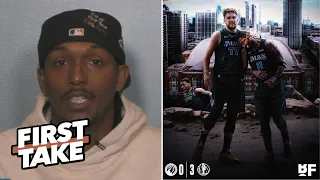 FIRST TAKE | "It's OVER!" Lou Williams on Doncic & Kyrie lead Mavs to 3-0 series lead over T-Wolves