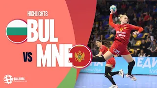 Bulgaria vs Montenegro | HIGHLIGHTS | Round 2 | Women's EHF EURO 2024 Qualifiers