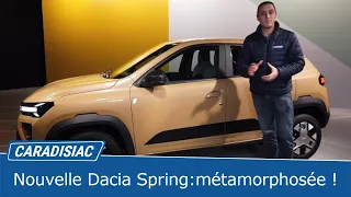 Nouvelle Dacia Spring : une métamorphose insuffisante ?