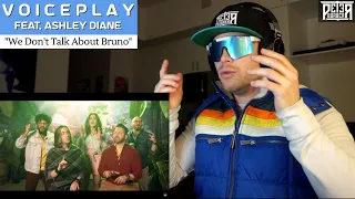 Bass Singer FIRST-TIME REACTION & ANALYSIS - VoicePlay | We Don't Talk About Bruno ft. Ashley Diane
