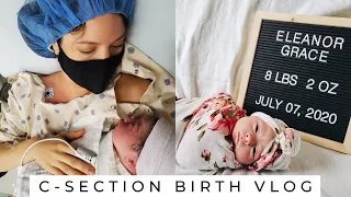 She's finally here! | C-SECTION BIRTH VLOG