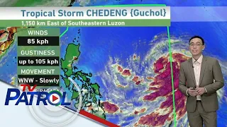 Bagyong Chedeng lalo pang lumakas | TV Patrol