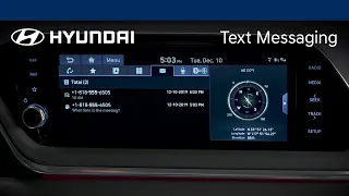 How To Use Text Messaging | Hyundai