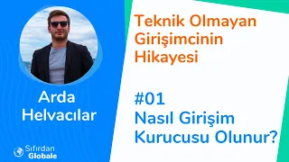 Teknik Olmayan Girişimcinin Hikayesi - #01 Nasıl Girişim Kurucusu Olunur?