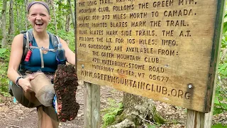 Appalachian Trail Thru Hike 2021 {Day 184} - I HIKED to VERMONT! 3 States to Go!