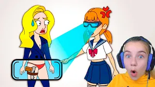 СПАСИТЕ ДЕВУШКУ Игра на телефоны андроид Girl Genius!