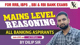 Reasoning Mains Level for Banking|@TaiyariKaro @TaiyariKaro #trending #taiyarikaro #bestbankcoaching