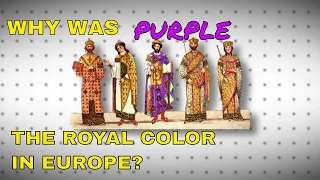 Why was PURPLE the color of royalty in Europe? | Reason there are NO Purple Flags