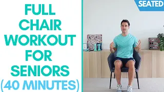 Full Chair Workout  - No Equipment, Seated | More Life Health