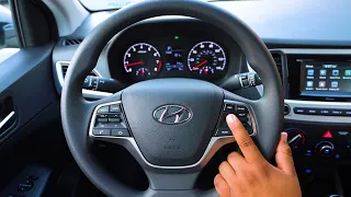 2022 Hyundai Accent | Steering Wheel Features