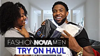 My Girlfriend Rates My Outfits | FASHION NOVA MEN TRY-ON HAUL 2020