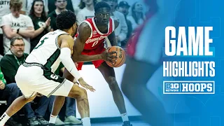 Ohio State at Michigan State | Highlights | Big Ten Men's Basketball | Feb. 25, 2024