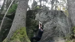 "Steepstone.com", Speidersteinen, Østmarka. f6B+/V4+