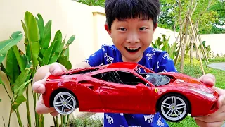 [30분] 예준이의 자동차 장난감 조립놀이 게임플레이 슈퍼카 바이크 놀이 Car Toy Assembly with Game Play